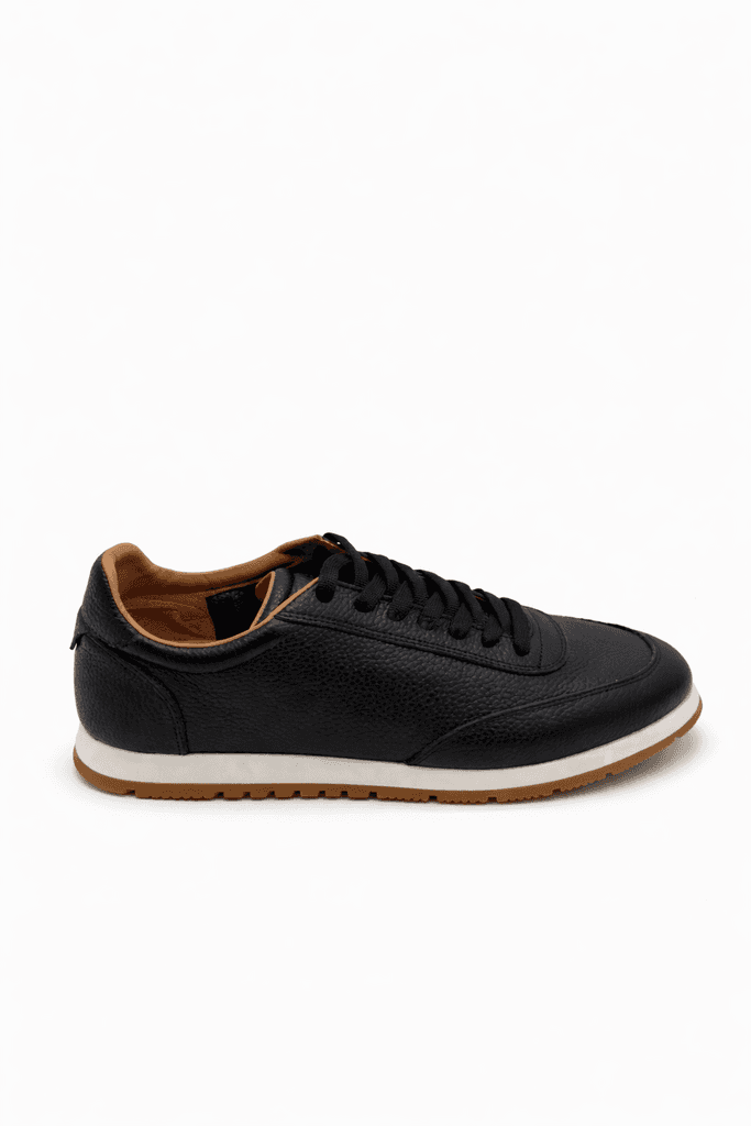 Grand Oxford Men's Leather Shoes - Black (44) 3