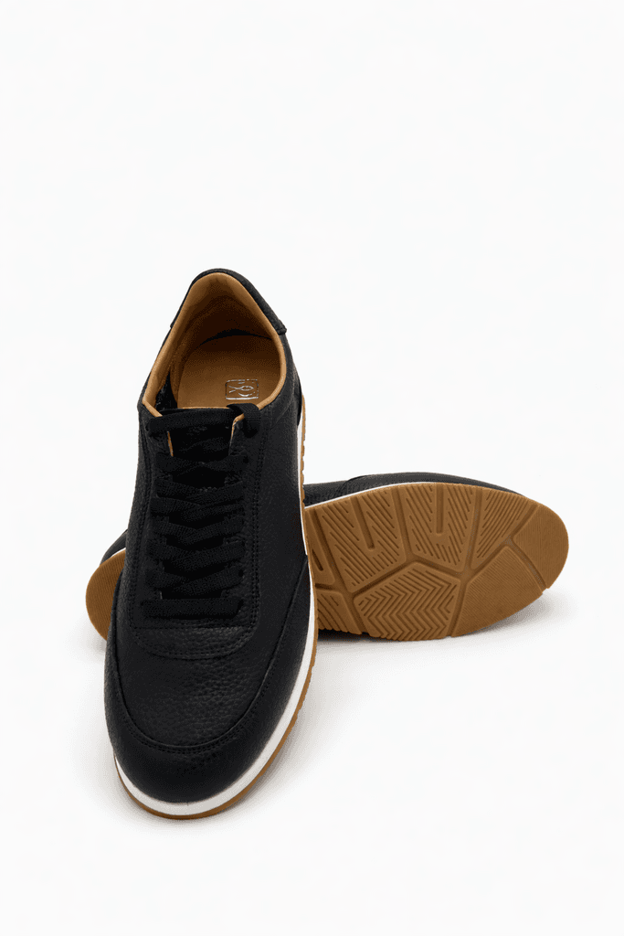 Grand Oxford Men's Leather Shoes - Black (44) 4