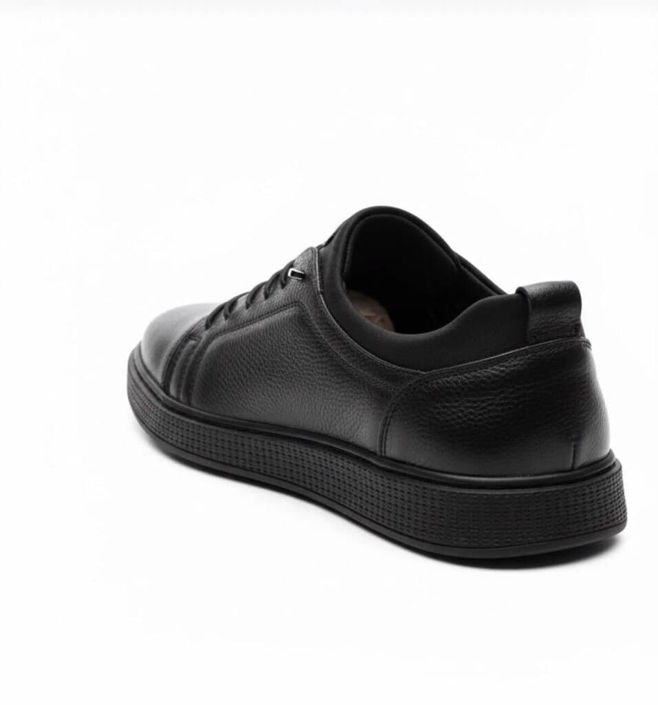 Grand Oxford Men's Leather Shoes - Black (44) 5