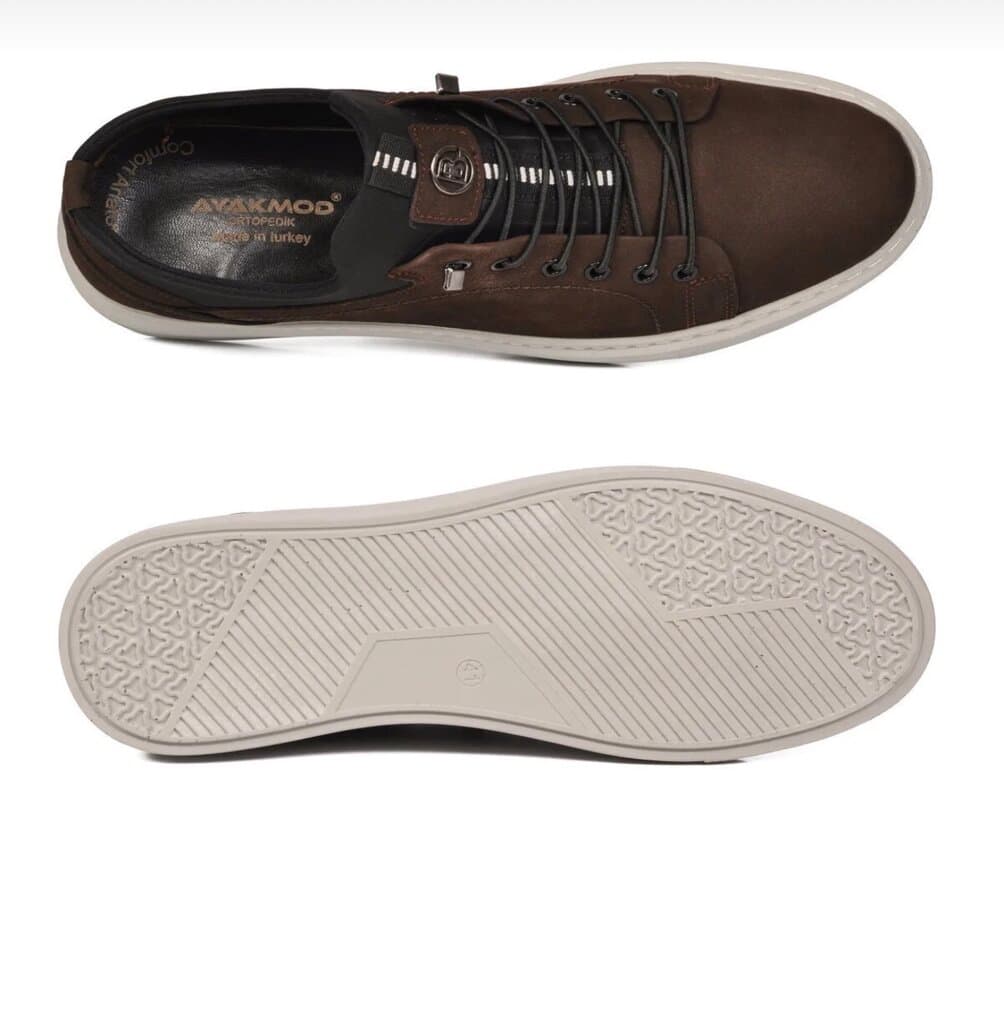 Grand Oxford Men's Leather Shoes - Dark Brown (44) 4