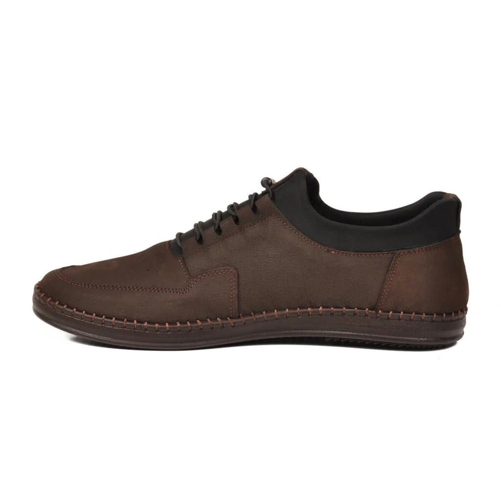 Grand Oxford Men's Leather Shoes - Dark Brown (44) 3
