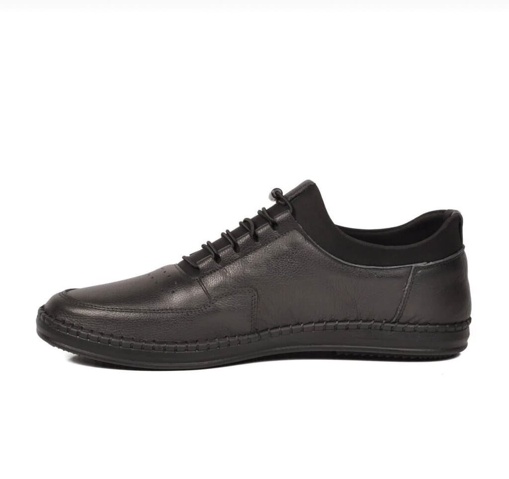 Grand Oxford Men's Leather Shoes - Black (44) 3