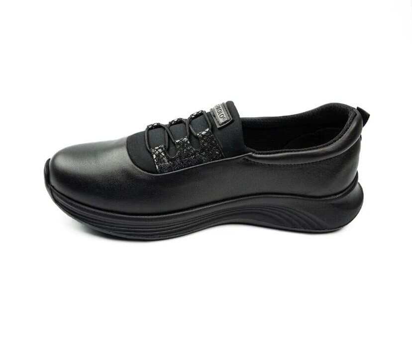 King Paolo Women's Leather Shoes - Black (40) 4