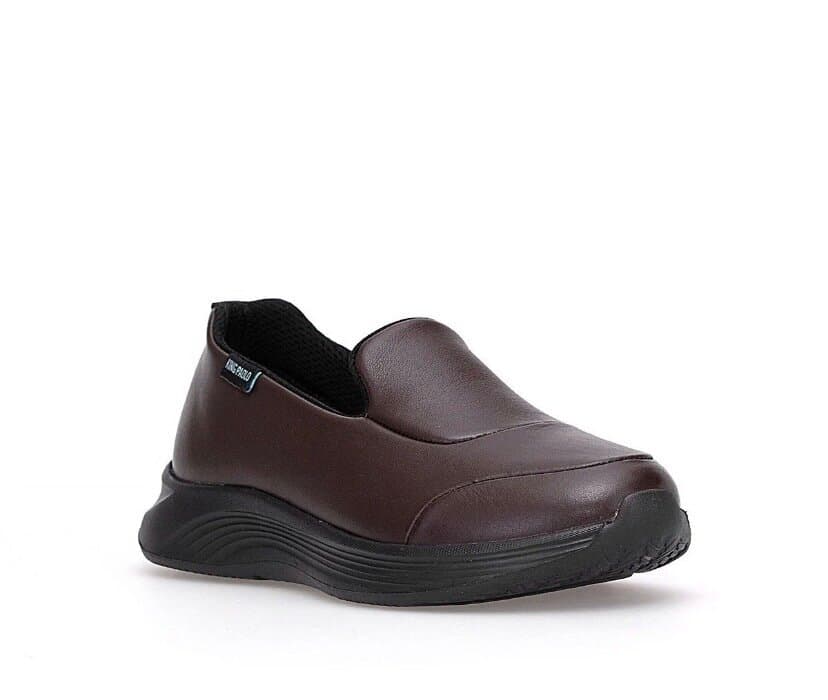 King Paolo Women's Leather Shoes - Dark Brown (40) 2
