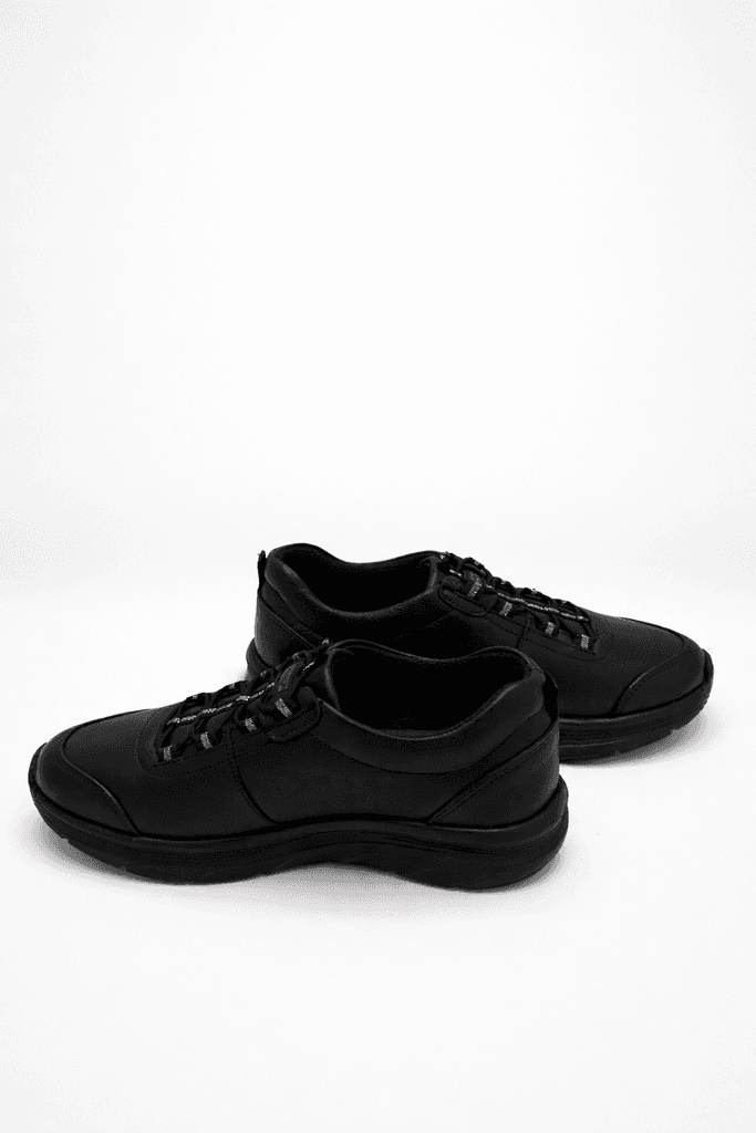 King Paolo Women's Leather Shoes - Black (40)