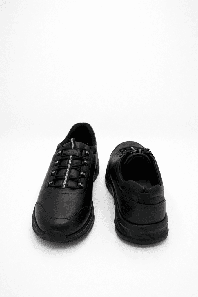 King Paolo Women's Leather Shoes - Black (40) 3