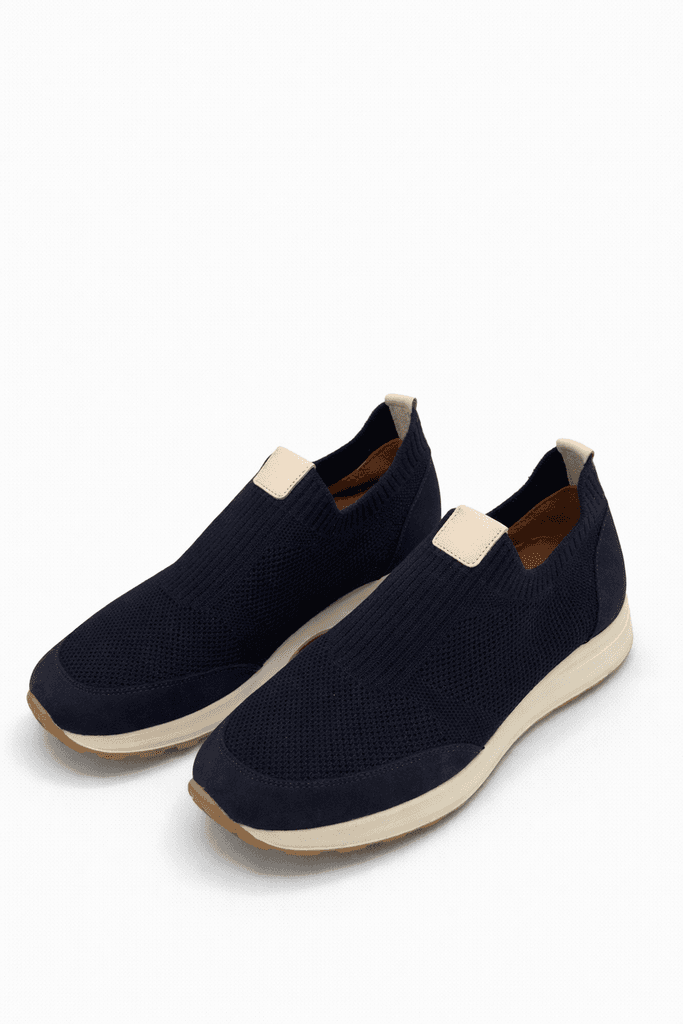 Grand Oxford Men's Shoes - Navy Blue (44)