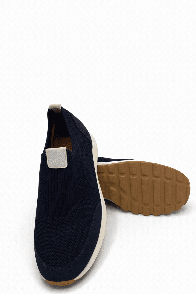 Grand Oxford Men's Shoes - Navy Blue (44) 4