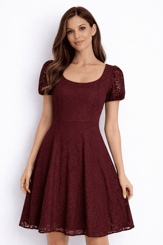 UltraMaxx Women's Dress - Dark Red (S)