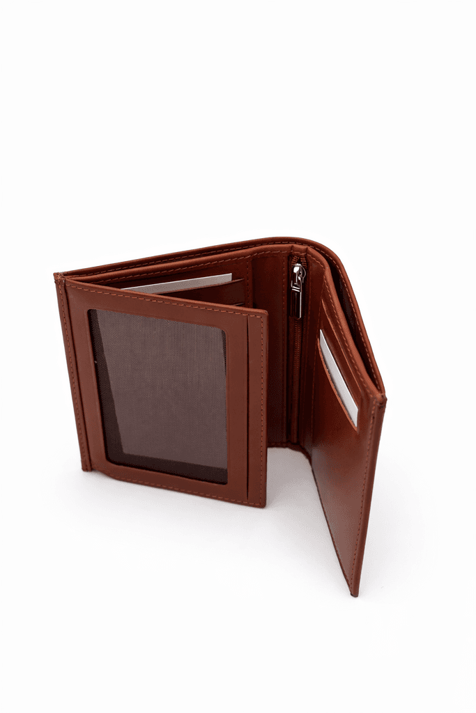 Grand Oxford Leather Bifold Wallet - Brown 2