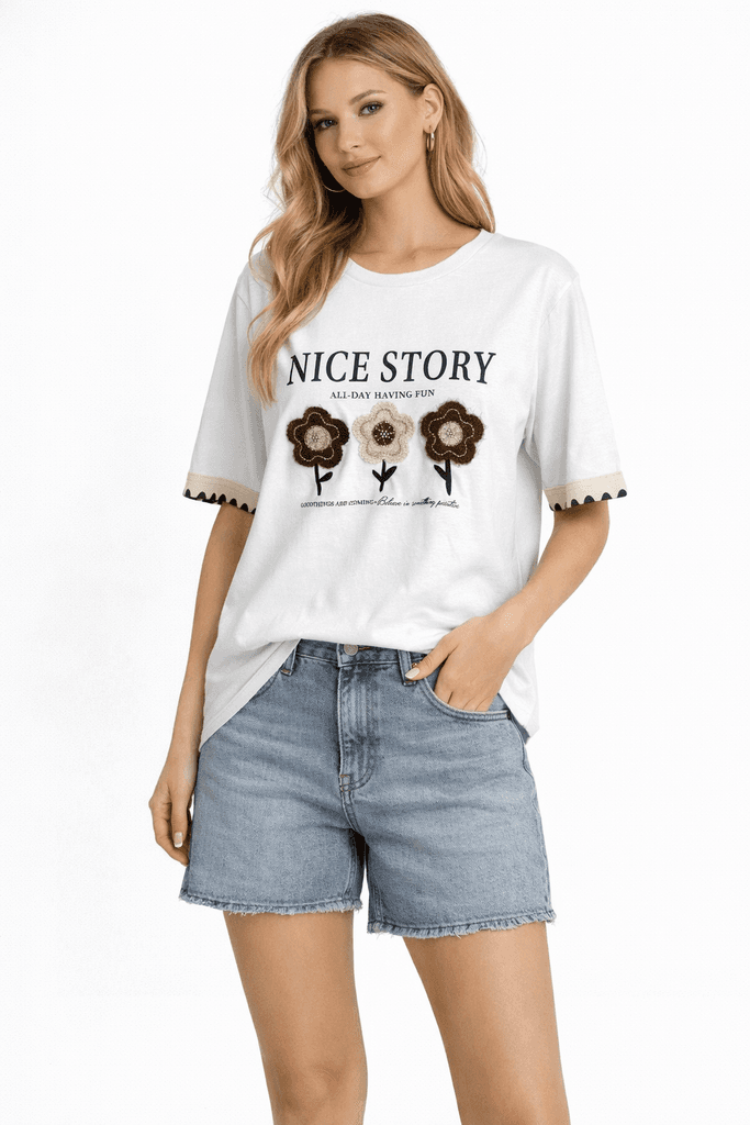 Mint Women's Cotton T-Shirt - White (S)