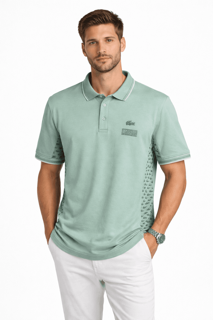 Lacoste Men's Cotton T-Shirt - Sage Green (S)