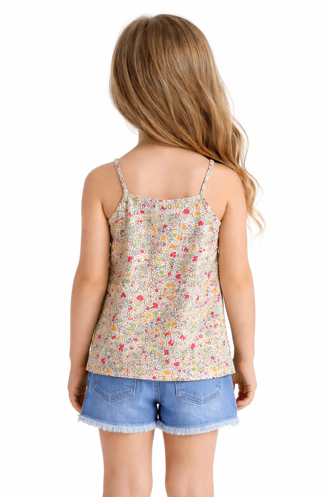 Kids' Cotton Tank Top - Orange (2 years) 2