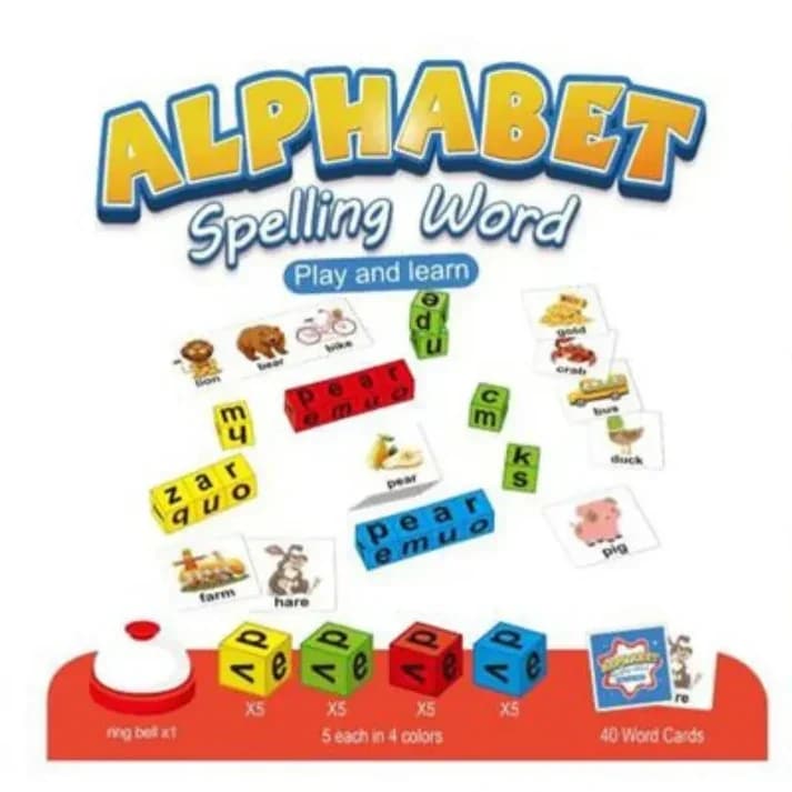 Alphabet Spelling Game 2-4 Players
