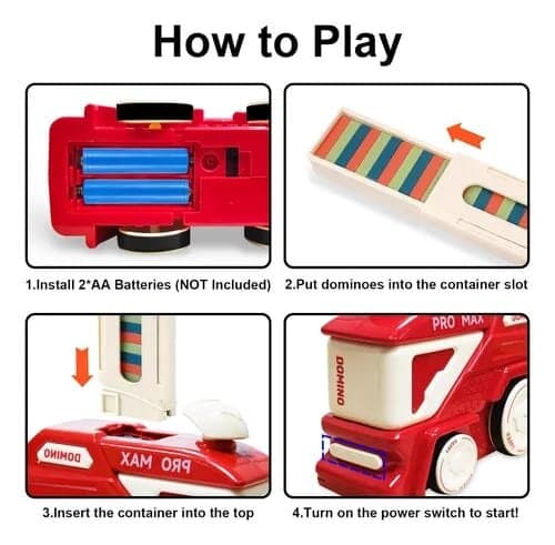 Domino Train (Red) 3