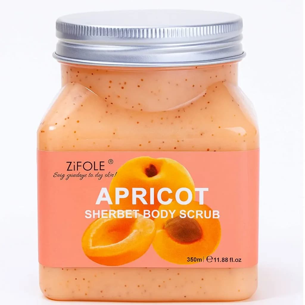 Apricot Body Scrub For Smooth Skin