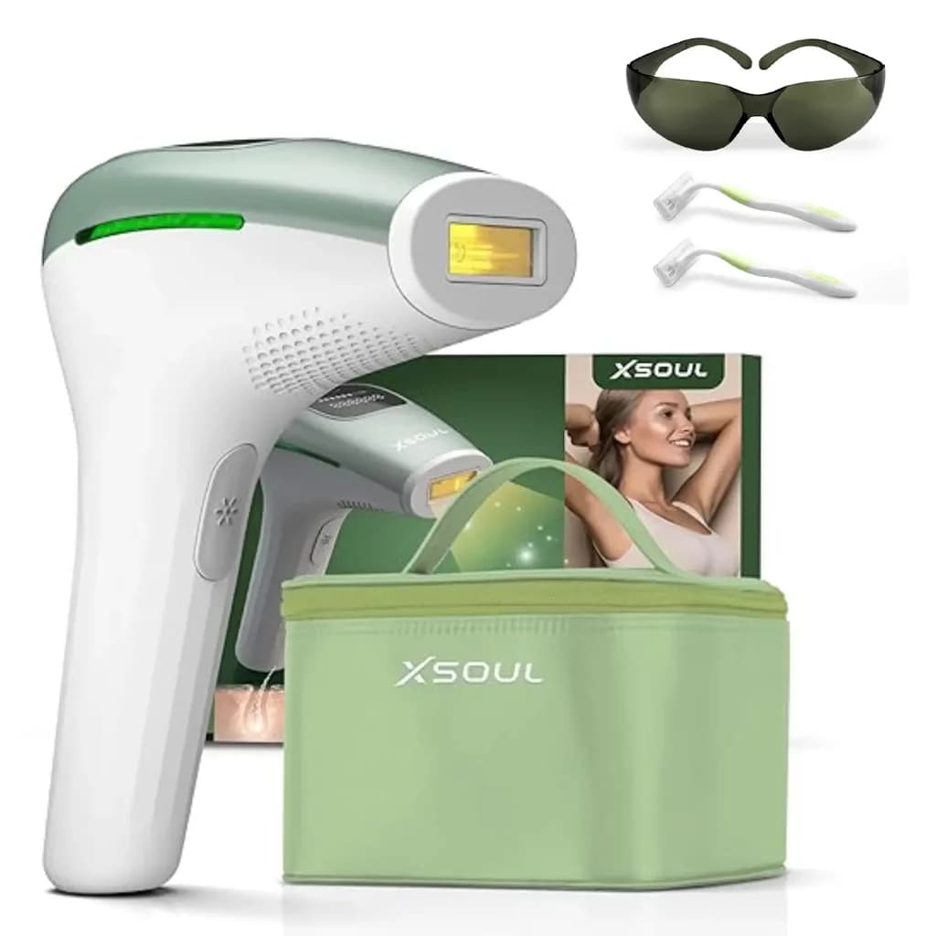 XSOUL IPL Hair Removal Device with 999,999 Flashes for Home Use - White 1