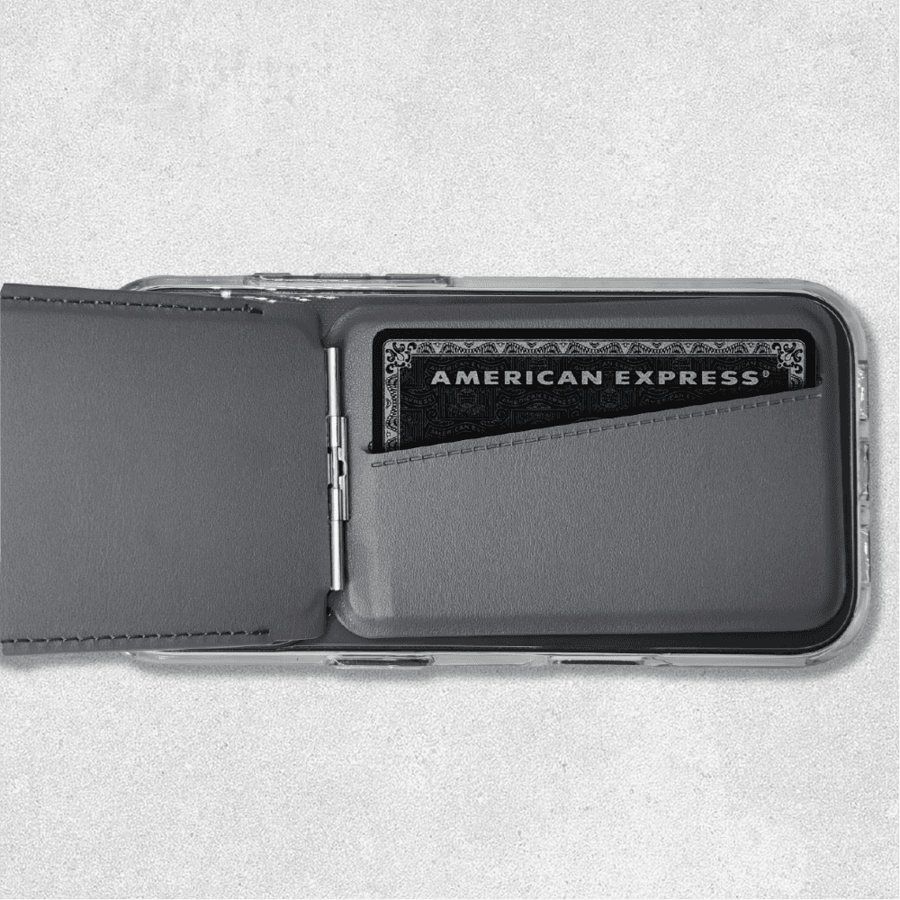 Santa Barbara Polo & Racquet Club BEVIS Premium Leather MagSafe Wallet and Foldable Stand 3