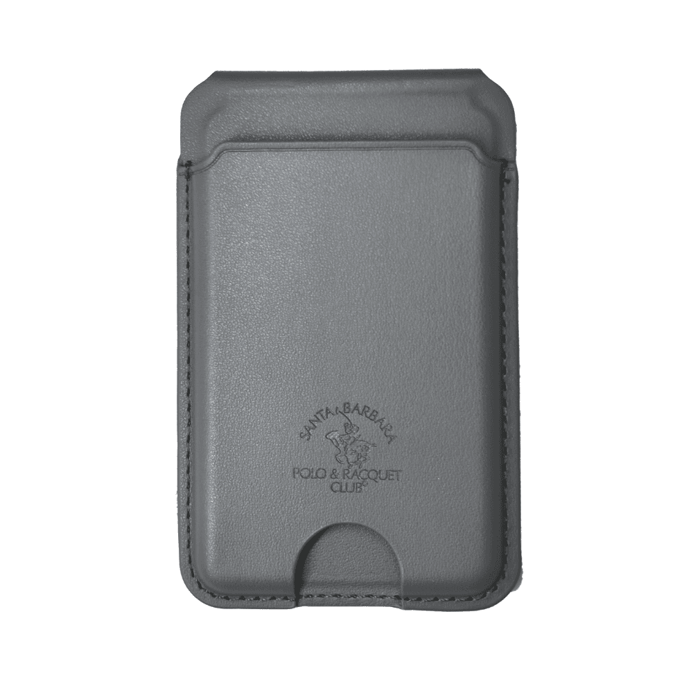 Santa Barbara Polo & Racquet Club BEVIS Premium Leather MagSafe Wallet and Foldable Stand