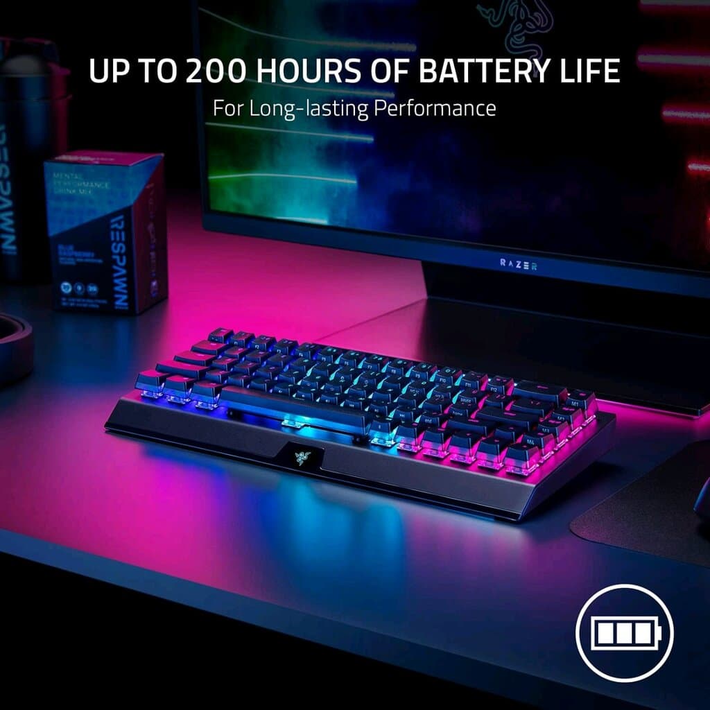 Razer BlackWidow V3 Mini HyperSpeed wireless 8