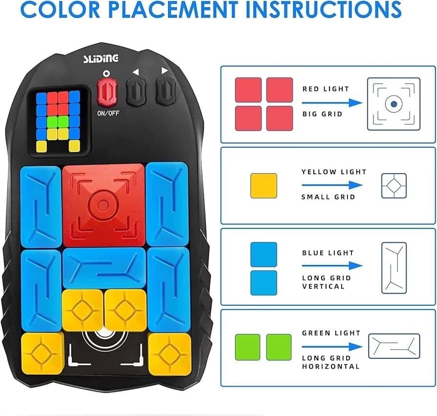 Smart Electronic Sliding Piece Puzzle - 500+ Challenges Breakthrough Game 5