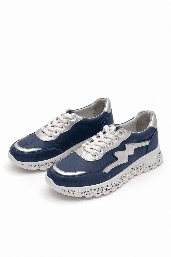 Grand Oxford Women's Shoes - Navy Blue (40)