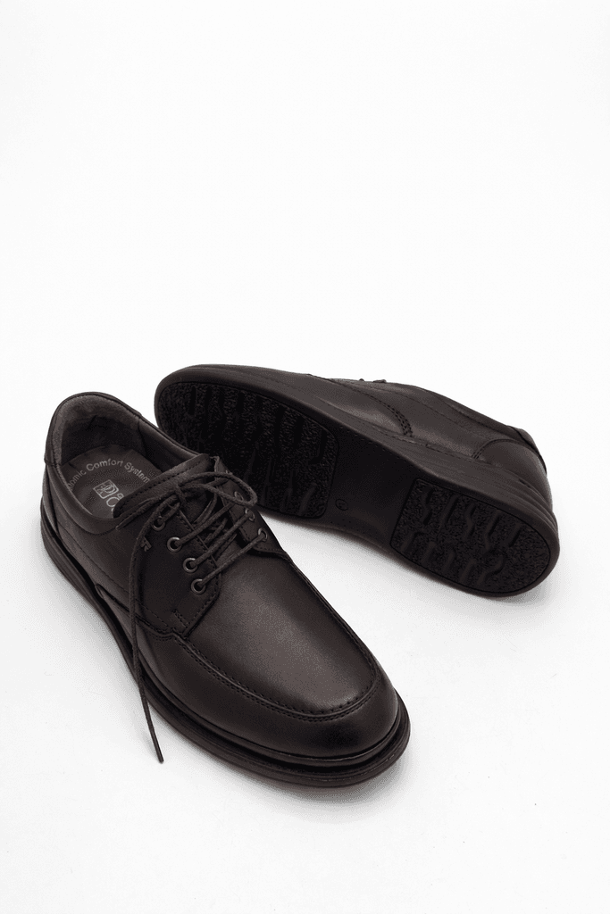 Grand Oxford Men's Leather Shoes - Dark Brown (44) 3