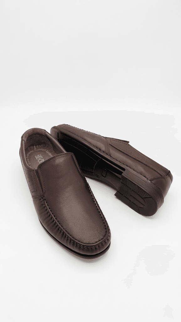 Grand Oxford Men's Leather Shoes - Dark Brown (44) 4