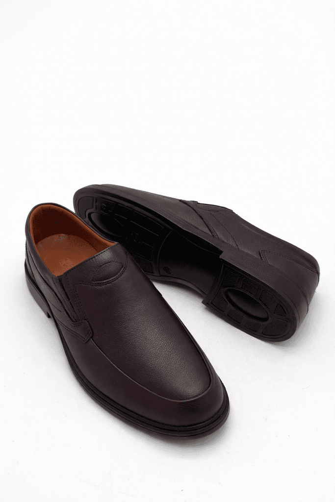 Grand Oxford Men's Leather Shoes - Dark Brown (44) 4