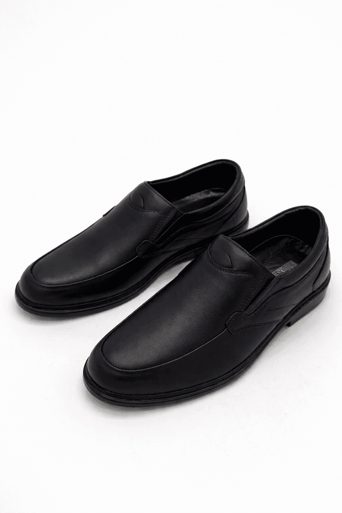 Grand Oxford Men's Leather Shoes - Black (44)