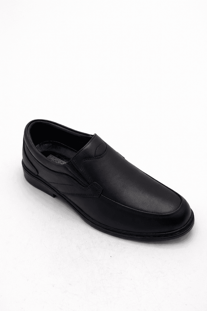 Grand Oxford Men's Leather Shoes - Black (44) 2