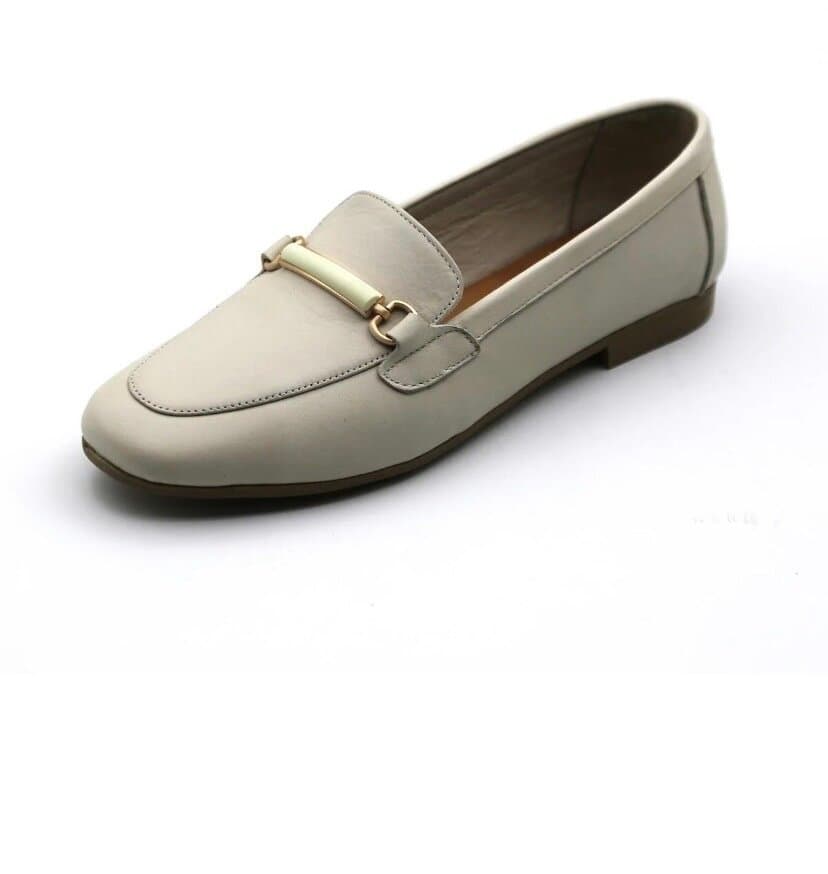 Grand Oxford Women's Leather Shoes - Gray (40)