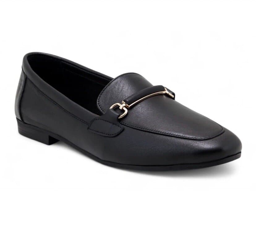Grand Oxford Women's Leather Shoes - Black (40)