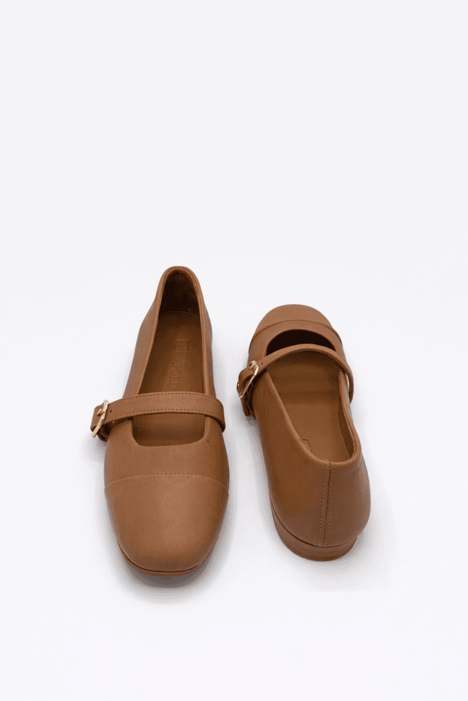 Grand Oxford Women's Leather Shoes - Brown (40) 3