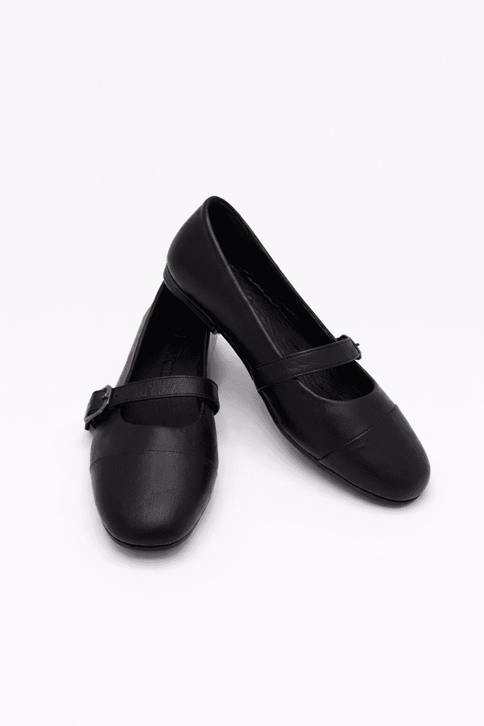 Grand Oxford Women's Leather Shoes - Black (40) 3