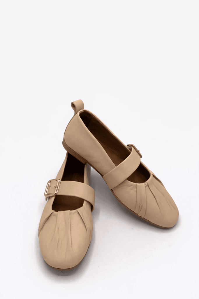 Grand Oxford Women's Leather Shoes - Cream (40) 2