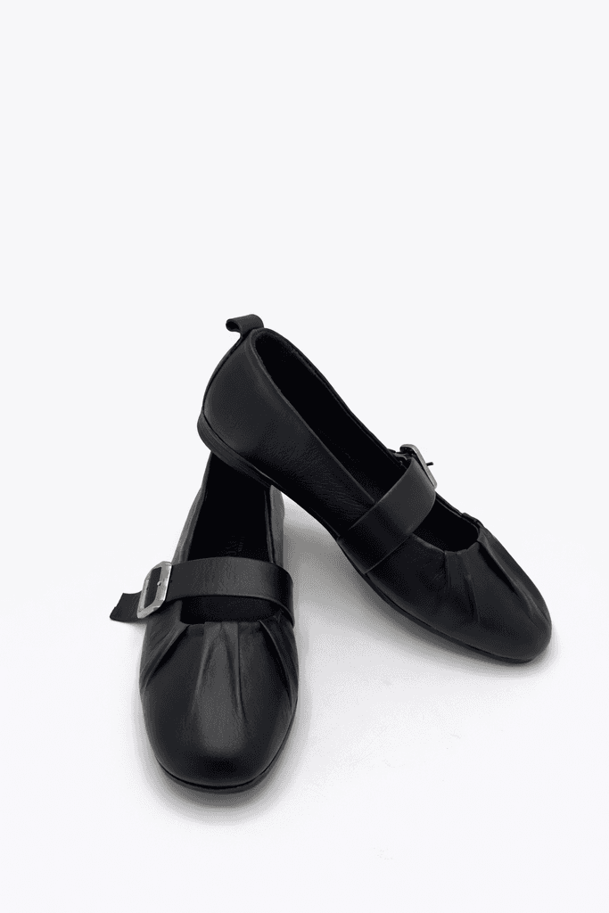 Grand Oxford Women's Leather Shoes - Black (40) 3