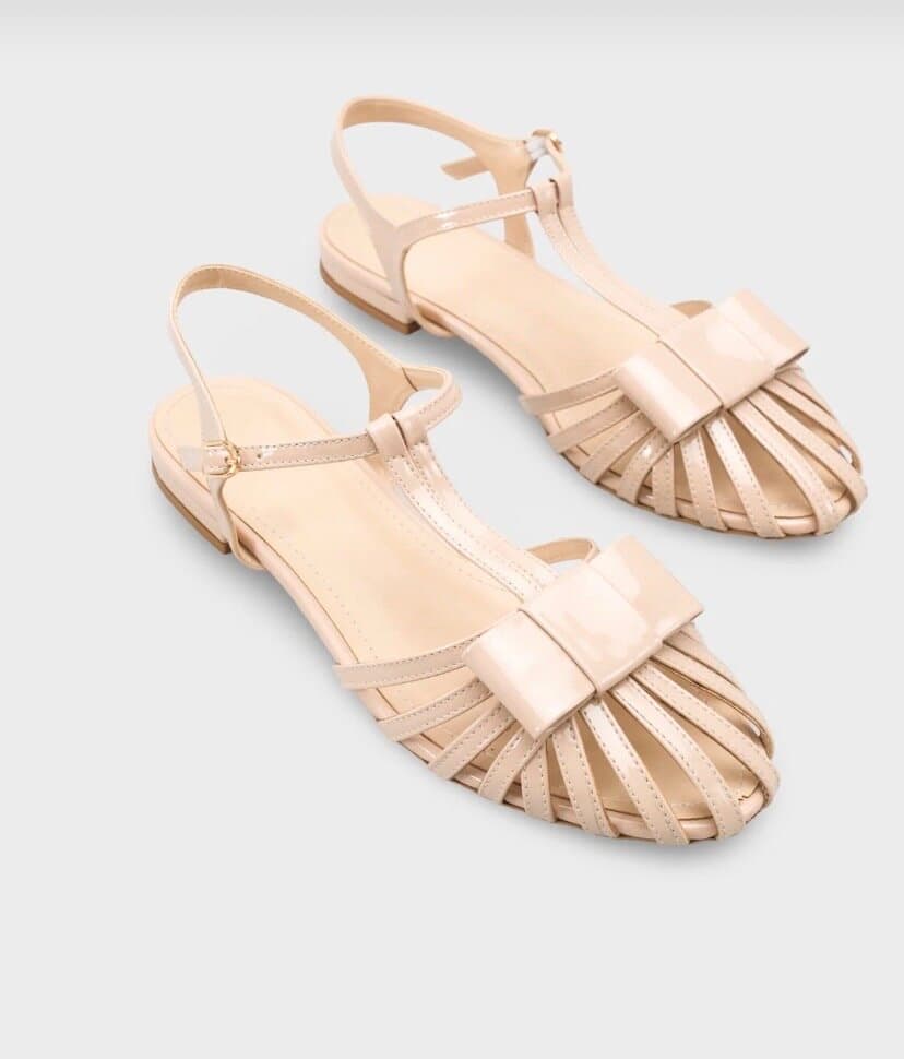 Grand Oxford Women's Leather Shoes - Cream (40)