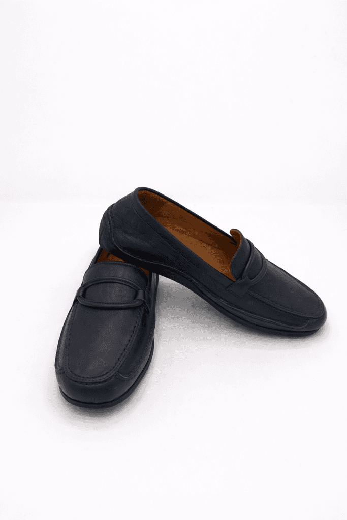 Grand Oxford Women's Leather Shoes - Navy Blue (40) 2