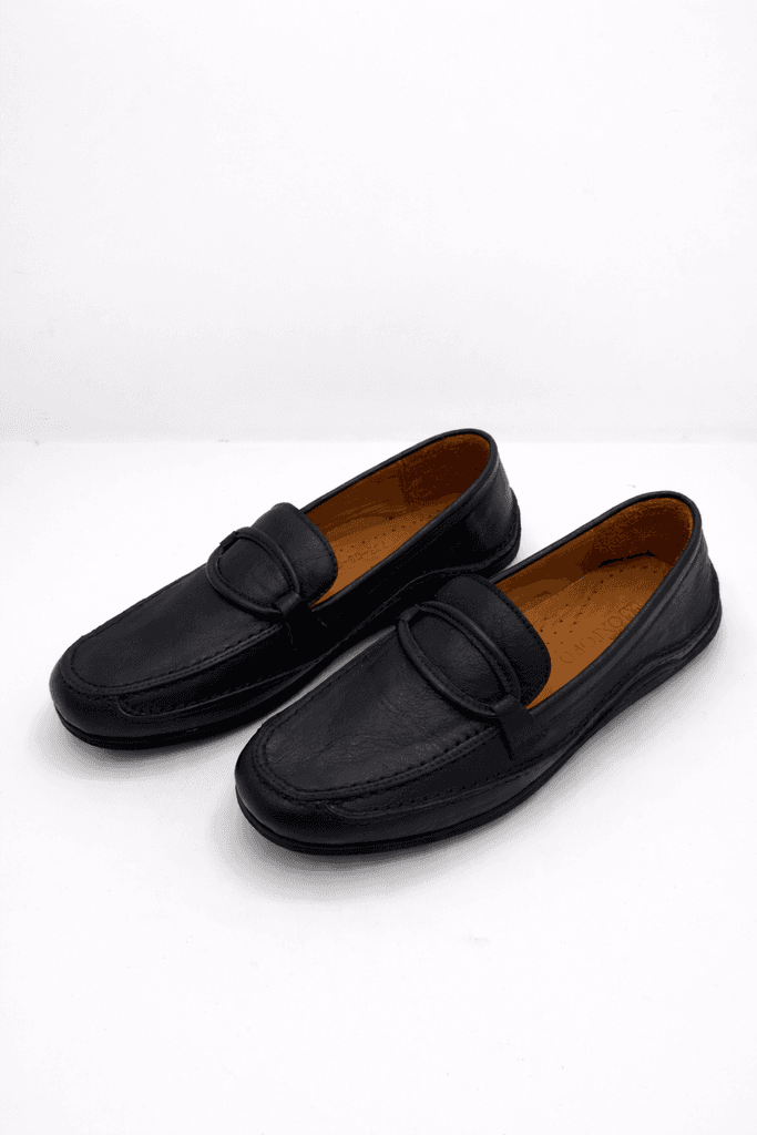 Grand Oxford Women's Leather Shoes - Navy Blue (40) 3