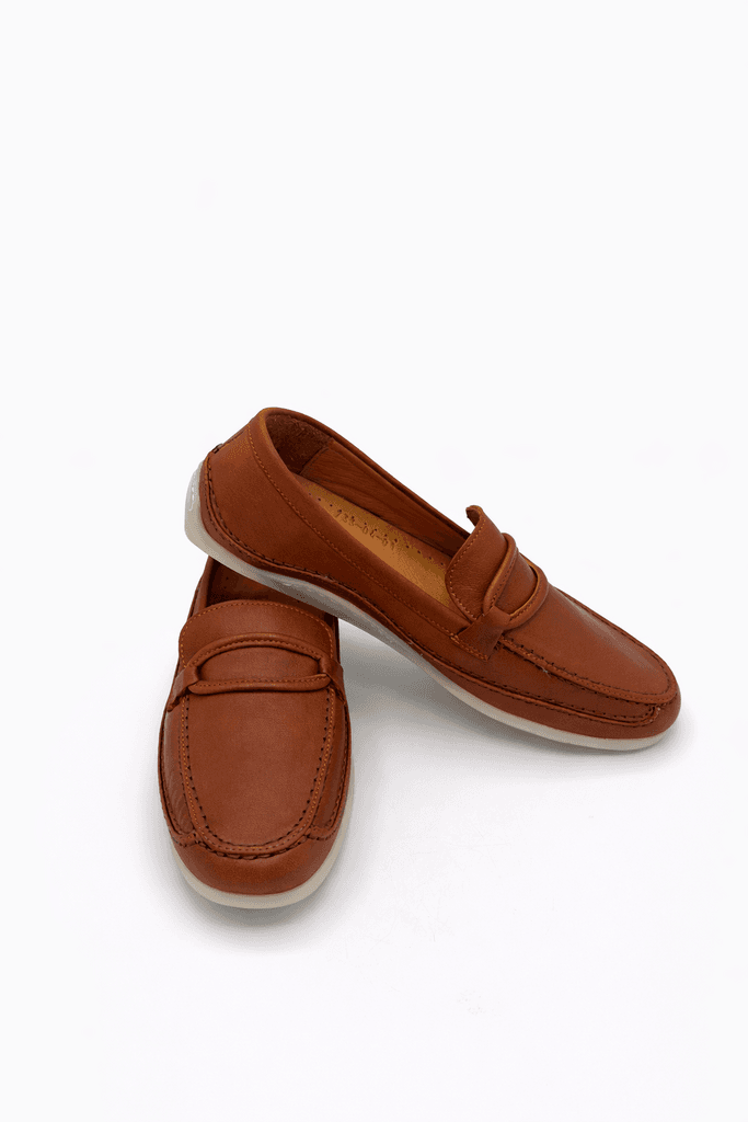 Grand Oxford Women's Leather Shoes - Brown (40) 3