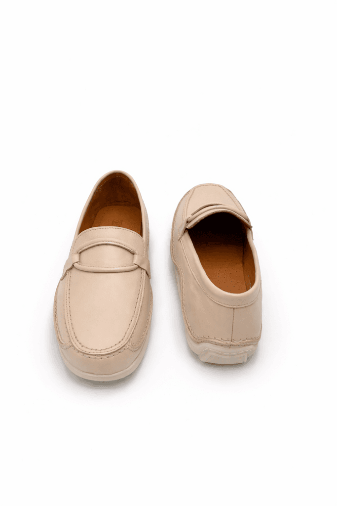 Grand Oxford Women's Leather Shoes - Off White (40) 3