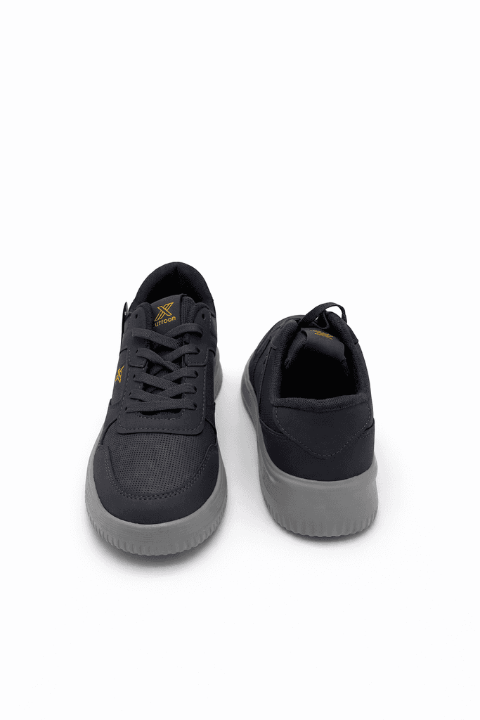 Luttoon Women's Leather Shoes - Dark Gray (40) 3