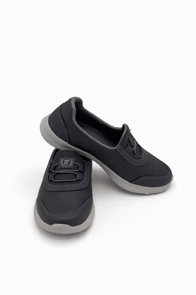 Black Sea Women's Leather Shoes - Dark Gray (40) 2