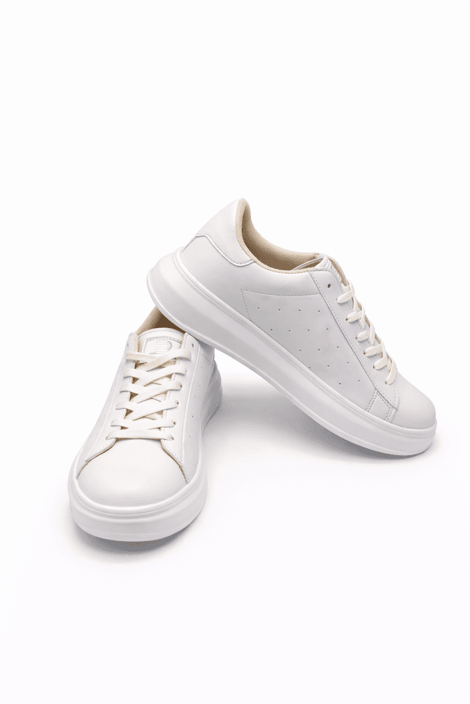 Darkstep Women's Leather Shoes - White (40) 2