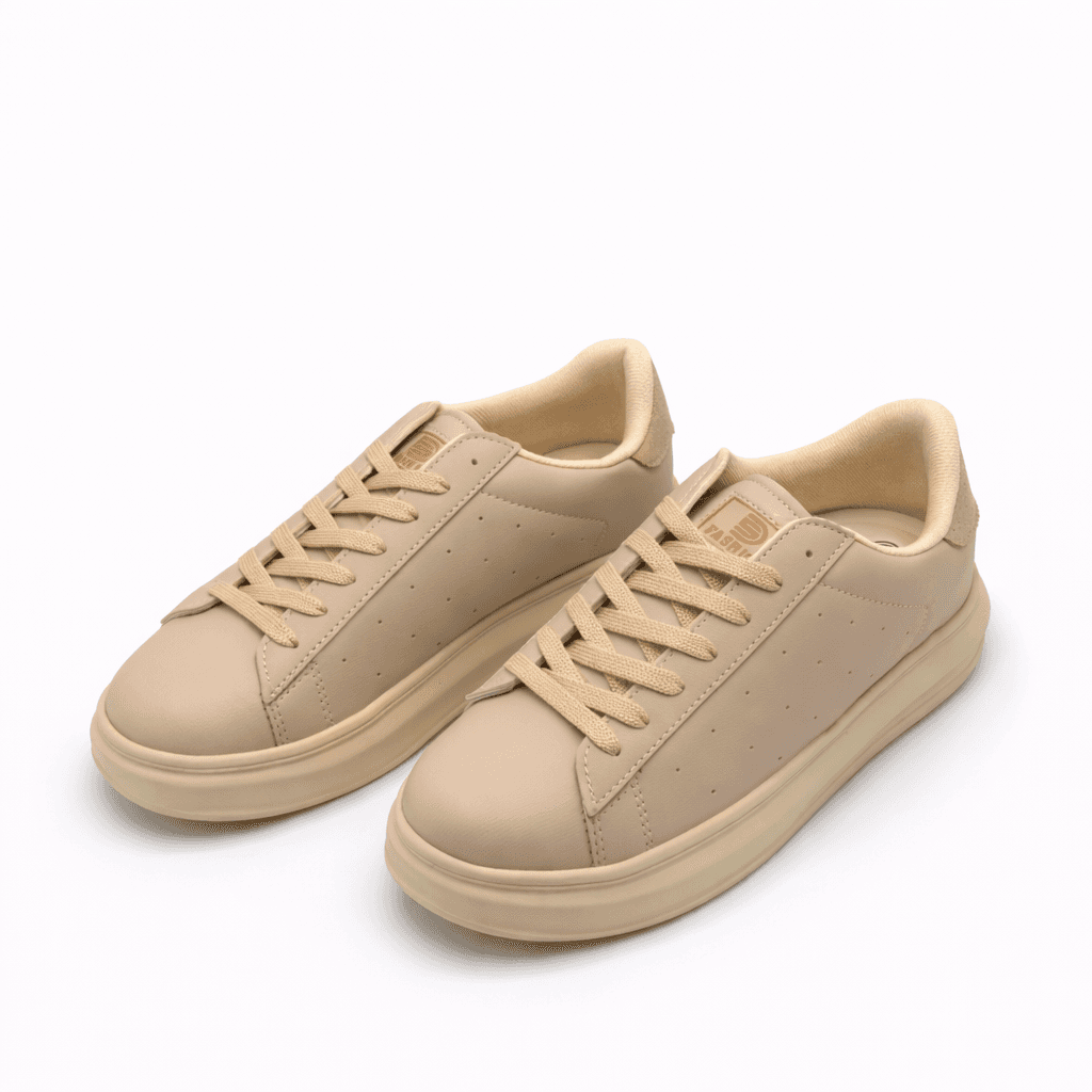 Darkstep Women's Leather Shoes - Cream (40)