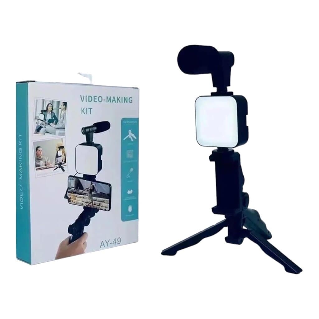 AY-49 video-making kit, a vlogging setup 1