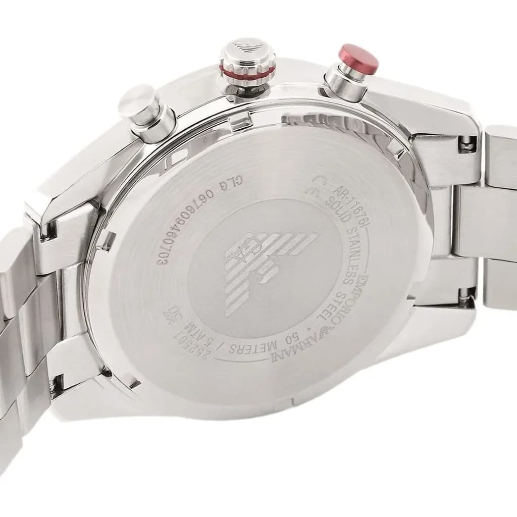 Emporio Armani Men's Watch 42mm - AR11676 (Silver) 11