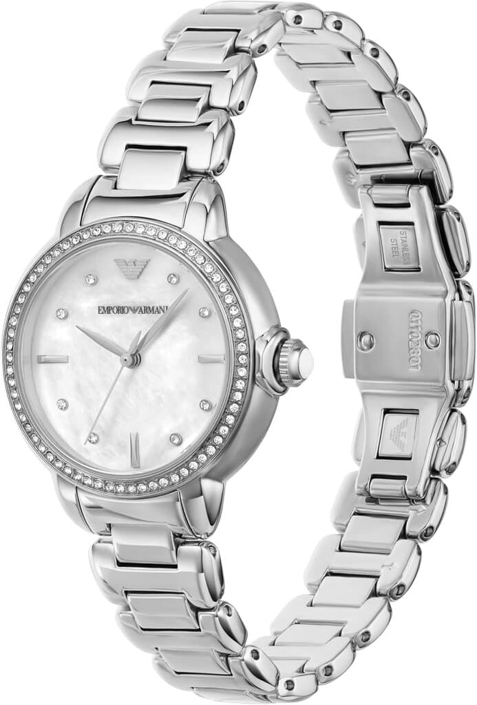 Emporio Armani Women's Watch 32mm - AR11596 (Silver) 4