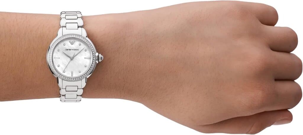 Emporio Armani Women's Watch 32mm - AR11596 (Silver) 5